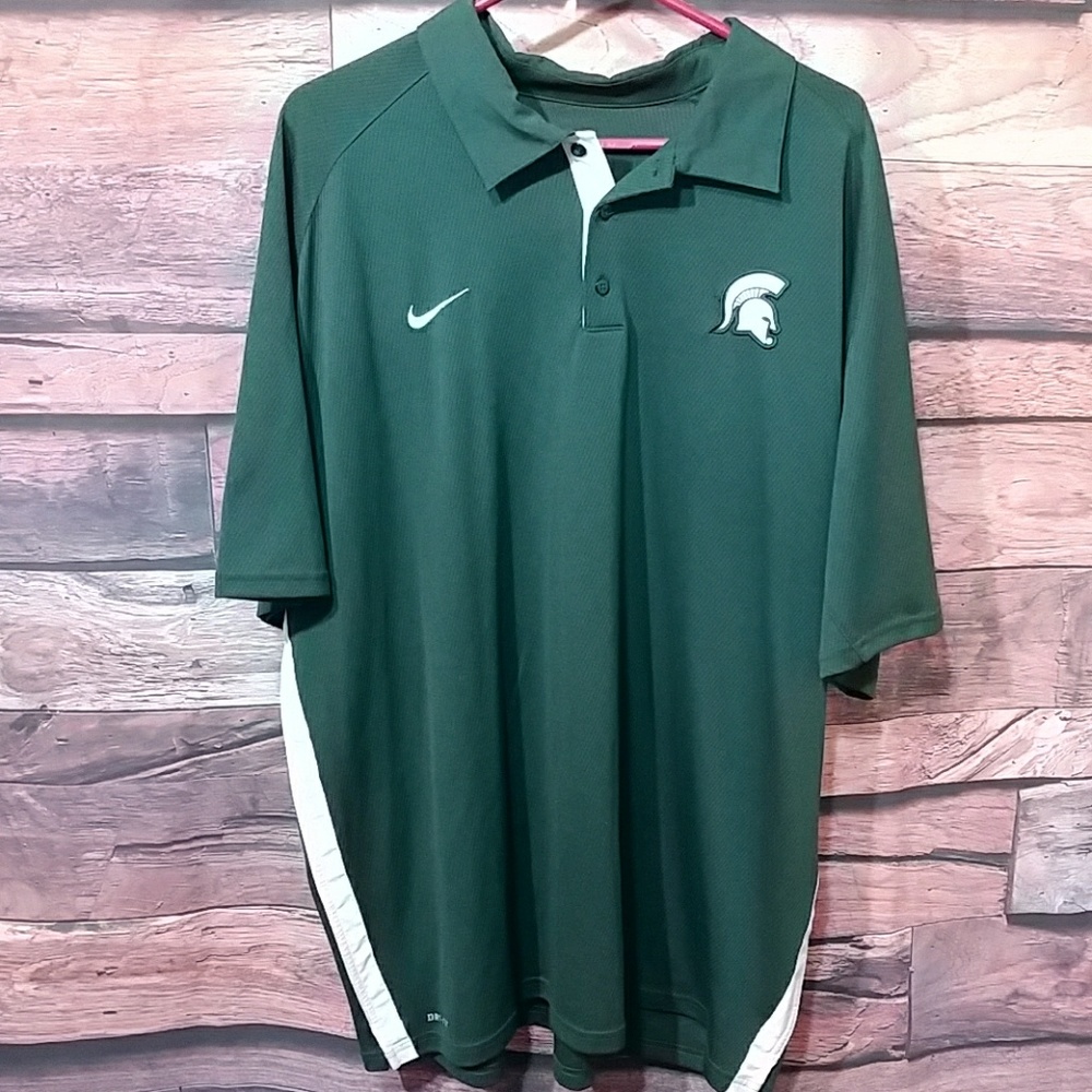 Dri-Fit Nike sport button down shirt